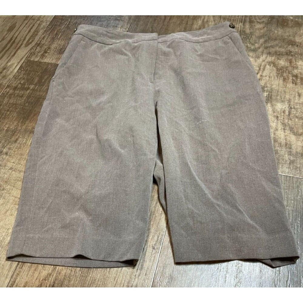 Pantology Shorts Womens Size 10 Brown